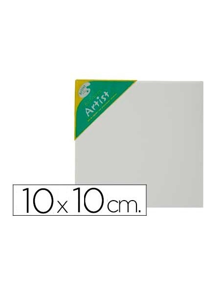 BASTIDOR ARTIST LIENZO GRAPADO TRASERO ALGODON 100% 12X12 CM