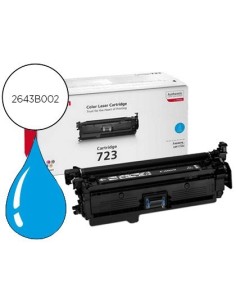 TONER CANON LASER CRG 723 CYAN 5000 PAG