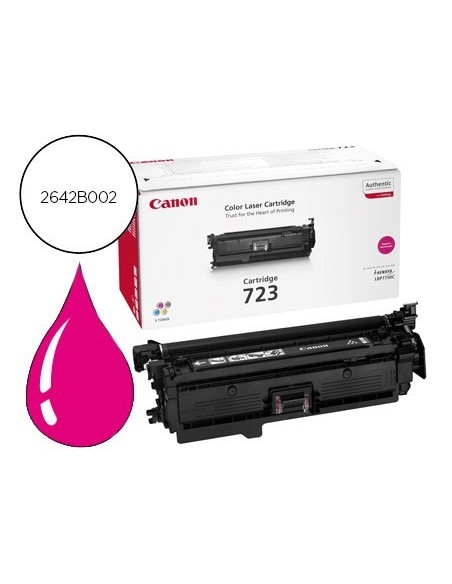 TONER CANON LASER CRG 723 MAGENTA 5000 PAG
