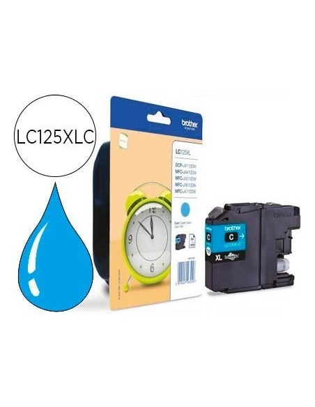 INK-JET BROTHER MFC-J4410DW/4510 DW CIAN ALTA CAPACIDAD 1200 PAG