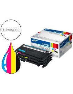 TONER SAMSUNG KIT CMYK CLP-320/325 CLX-3180/3185 NEGRO MAGENTA CIAN AMARILLO