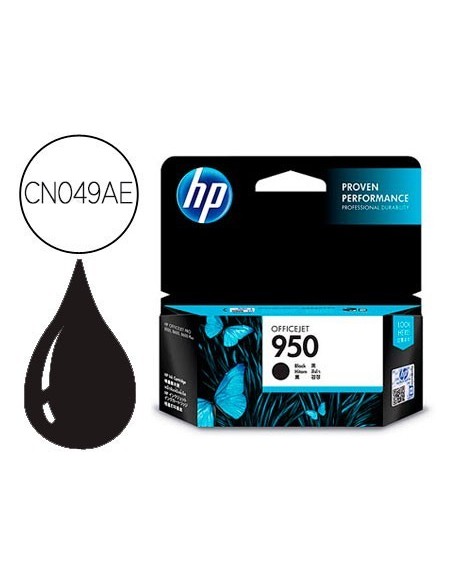 INK-JET HP 950 NEGRO CN049AE CAPACIDAD 1000 PAG