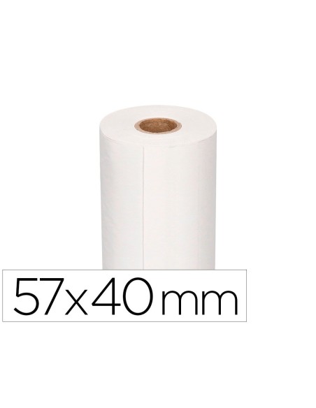 ROLLO SUMADORA Q-CONNECT TERMICO 57X40X11 MM 58 GR SIN BISFENOL A