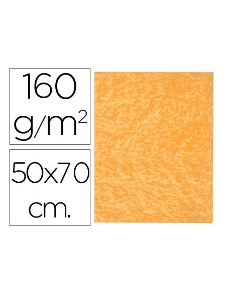 FIELTRO LIDERPAPEL 50X70CM NARANJA 160G/M2
