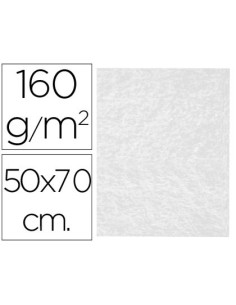 FIELTRO LIDERPAPEL 50X70CM BLANCO 160G/M2