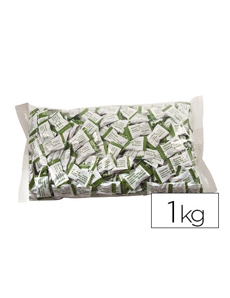 CARAMELOS DE CORTESIA SABORES MANZANA FRESA Y COLA BOLSA DE 1 KG