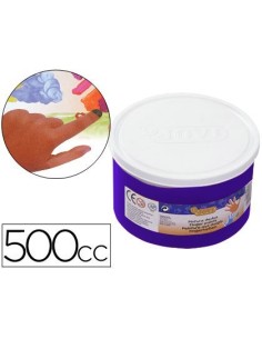 PINTURA A DEDOS JOVI 500 CC VIOLETA