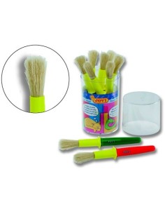 PINCELES ESCOLARES JOVI GRUESOS BOTE DE 9 UNIDADES