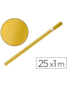 PAPEL KRAFT LIDERPAPEL AMARILLO ROLLO 25X1 MT