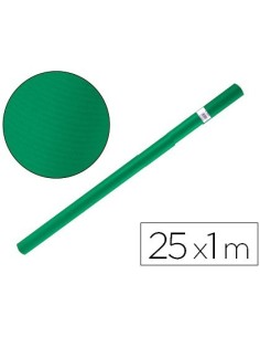 PAPEL KRAFT LIDERPAPEL VERDE MUSGO ROLLO 25X1 MT