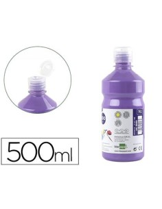 TEMPERA LIQUIDA LIDERPAPEL ESCOLAR 500 ML LILA