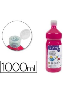 TEMPERA LIQUIDA LIDERPAPEL ESCOLAR 1000 ML FUCSIA