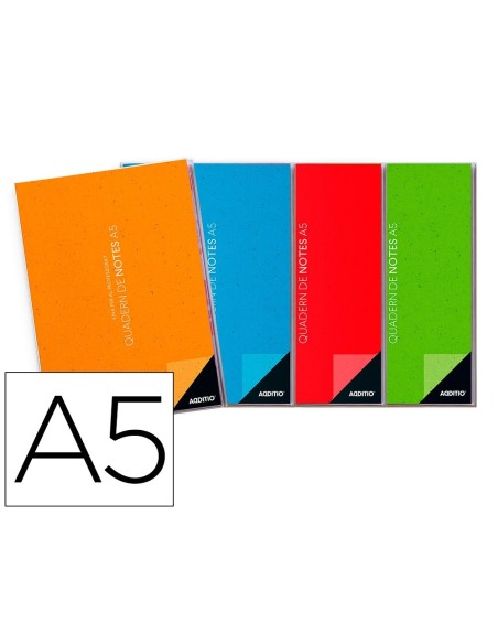 BLOC NOTAS ADDITIO A5 PLAN DE CURSO Y EVALUACION CONTINUA EN CATALAN