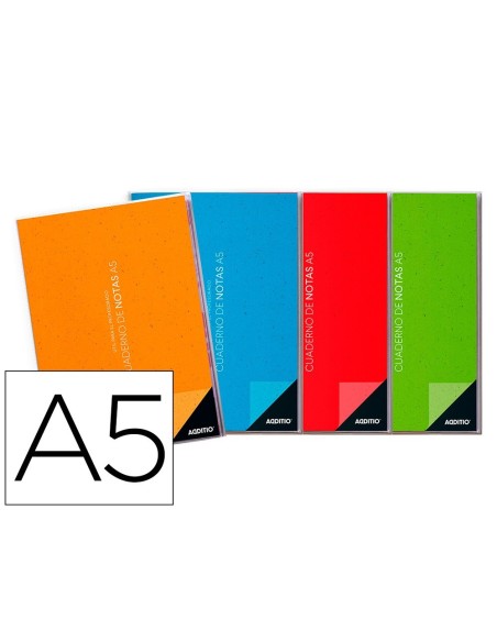 CUADERNO DE NOTAS ADITIO A5 HORARIO PLANIFICACION MENSUAL PLAN DE CURSO