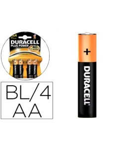 PILA DURACELL RECARGABLE AA 1300 MAH BLISTER DE 4 UNIDADES