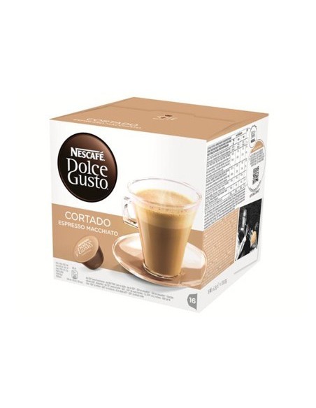CAFE DOLCE GUSTO CORTADO MONODOSIS CAJA DE 16 UNIDADES