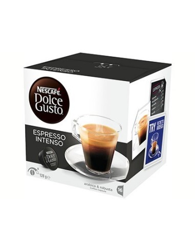 CAFE DOLCE GUSTO CAFE ESPRESSO INTENSO MONODOSIS CAJA DE 16 UNIDADES