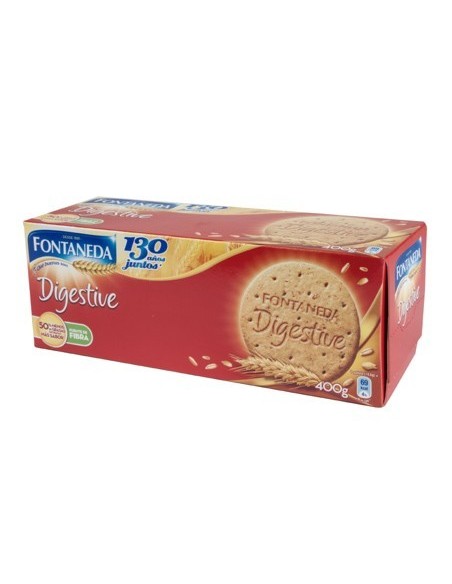 GALLETA FONTANEDA DIGESTIVE FIBRA CAJA DE 400 GR