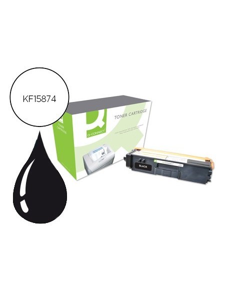 TONER Q-CONNECT COMPATIBLE BROTHER TN325BK HL-4140CN / 4150CDN / 4570CDW / 4570CDWT / DCP 9055CDN NEGRO 4.000 PAG