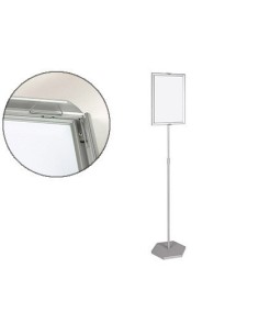EXPOSITOR DE PIE BI-OFFICE PARA FORMATOS A3 AJUSTABLE EN ALTURA 102 CM