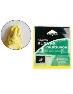 BAYETA MULTIUSO 36X40 CM PACK DE 9 UNIDADES