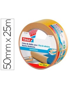 CINTA ADHESIVA TESA DOBLE CARA UNIVERSAL 25 MT X 50 MM