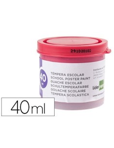 TEMPERA LIDERPAPEL ESCOLAR 40 ML MAGENTA