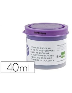 TEMPERA LIDERPAPEL ESCOLAR 40 ML VIOLETA
