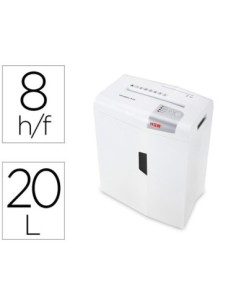 DESTRUCTORA DE DOCUMENTOS HSM SHREDSTAR X10 CAPACIDAD DE CORTE 10H EN PARTICULAS DESTRUYE GRAPAS CLIPS CD Y TARJETAS