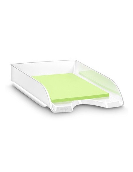 BANDEJA SOBREMESA CEP PLASTICO BLANCA 257X348X66 MM