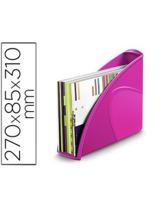 REVISTERO CEP PLASTICO USO VERTICAL / HORIZONTAL ROSA 85X270X310 MM