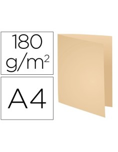 SUBCARPETA CARTULINA RECICLADA EXACOMPTA DIN A4 CREMA 170 GR