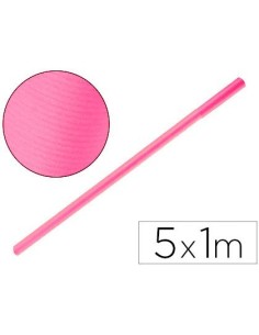 PAPEL KRAFT LIDERPAPEL ROSA ROLLO 5X1 MT