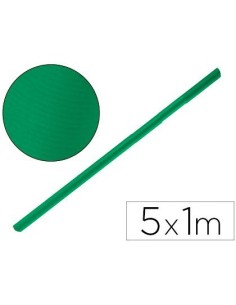 PAPEL KRAFT LIDERPAPEL VERDE FUERTE ROLLO 5X1 MT