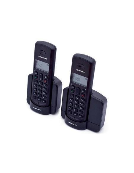TELEFONO DAEWOO INALAMBRICO DTD-1350D DUO PANTALLA RETROILUMINADA IDENTIFICACION DE LLAMADAS