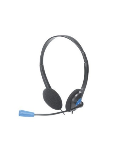 AURICULAR NGS HEADSET MS103 CON MICROFONO Y CONTROL VOLUMEN COLOR NEGRO