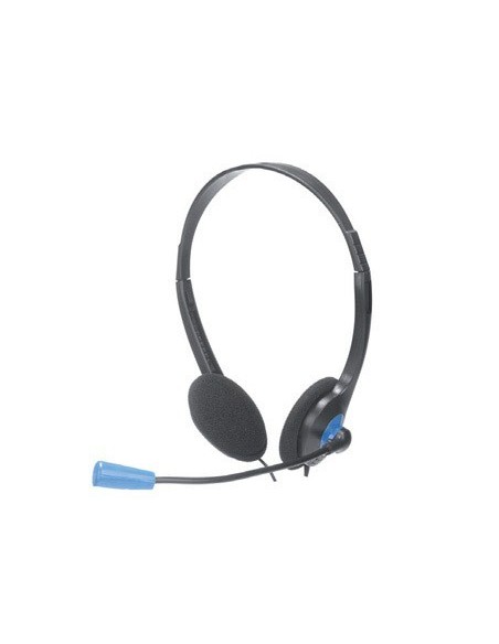 AURICULAR NGS HEADSET MS103 CON MICROFONO Y CONTROL VOLUMEN COLOR NEGRO