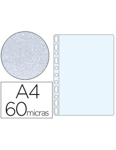 FUNDA MULTITALADRO ESSELTE DIN A4 POLIPROPILENO 60 MC PIEL DE NARANJA CAJA DE 100 UNIDADES