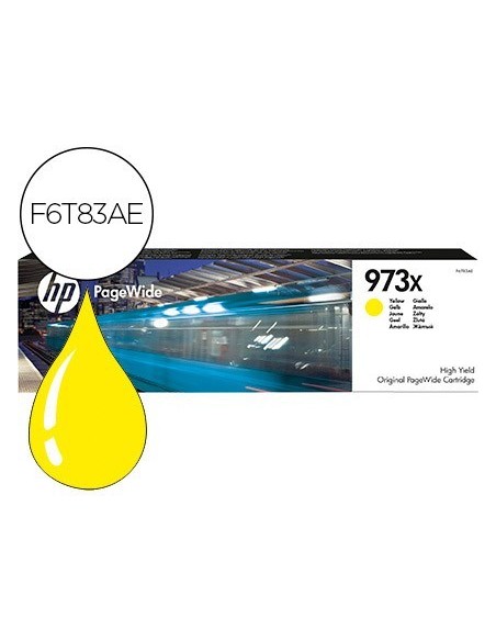 INK-JET HP JET 973X PAGEWIDE 452 / 477 / P55250 / P57750 AMARILLO 7000 PAGINAS