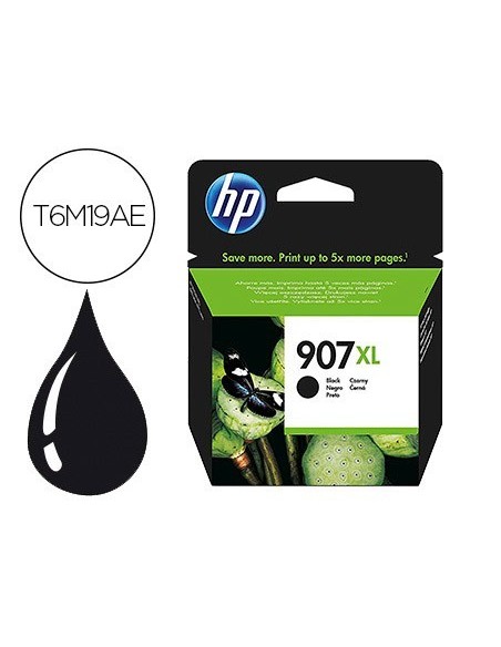 INK-JET HP JET 907XL OFFICEJET PRO 6960 / 6970 / 6974 NEGRO 1500 PAGINAS