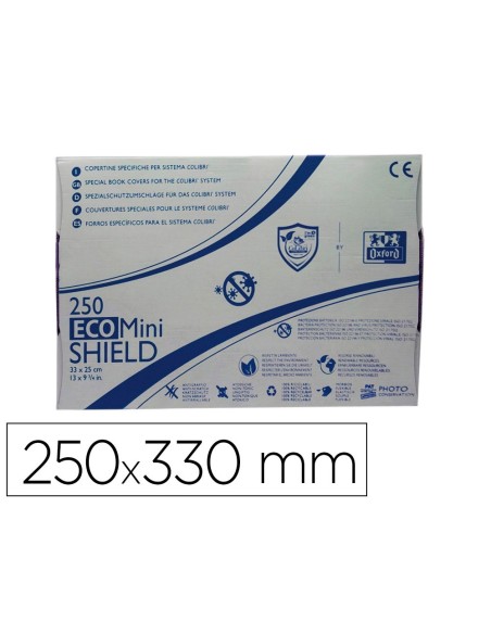 FUNDA PARA LIBROS COLIBRI ECO SHIELD MINI 250X330 MM