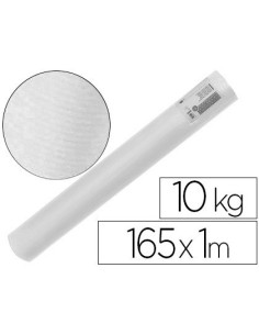 PAPEL KRAFT VERJURADO LIDERPAPEL BLANCO 166MT 60GR BOBINA 10KG