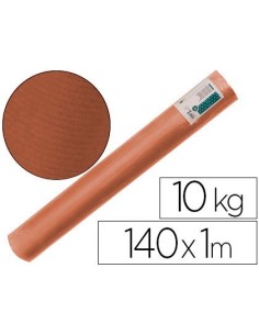 PAPEL KRAFT VERJURADO LIDERPAPEL MARRON 142MT 70GR BOBINA 10KG