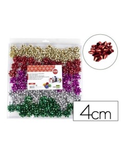 LAZOS LIDERPAPEL FANTASIA PEQUEÑOS COLORES METALIZADOS SURTIDOS