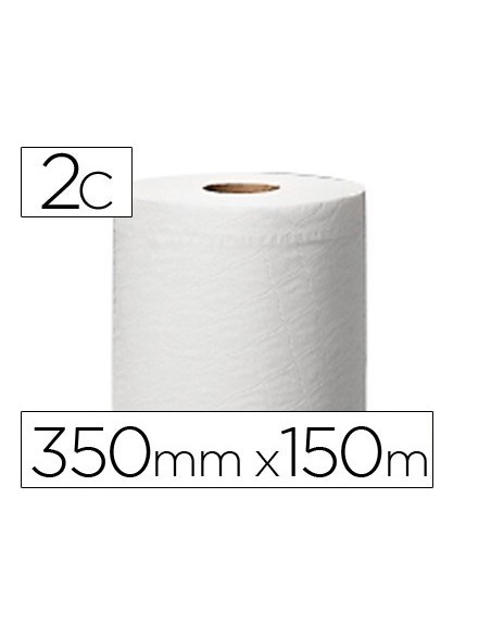 PAPEL SECAMANOS CENTRAL 2 CAPAS 150,2 MTS PARA DISPENSADOR M2 ROLLOS