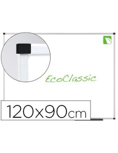 PIZARRA BLANCA NOBO ECO PRESTI PRESTIGE MAGNETICA ACERO VITRIFICADO 1200X900 MM BLANCO