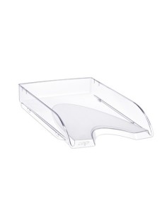 BANDEJA SOBREMESA CEP PLASTICO TRANSPARENTE 348X257X66 MM