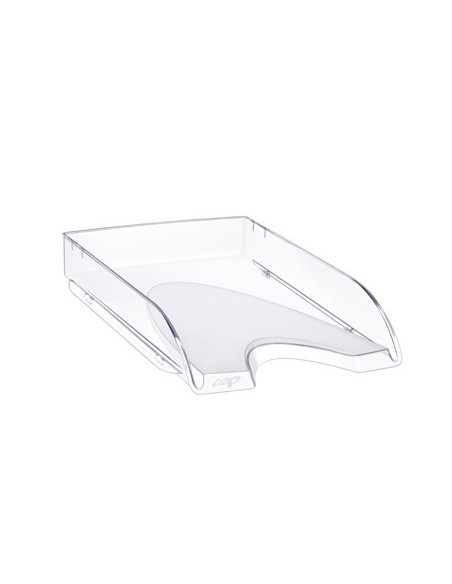 BANDEJA SOBREMESA CEP PLASTICO TRANSPARENTE 348X257X66 MM