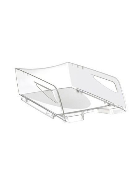 BANDEJA SOBREMESA CEP MAXI DE GRAN CAPACIDAD 386X270X115 MM PLASTICO TRANSPARENTE