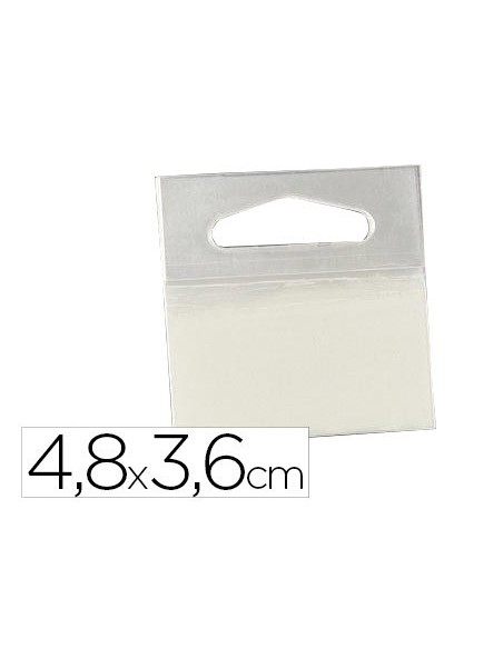 COLGADOR CON ADHESIVO 3M HANG TAB 2180 ROLLO 1000 ETIQUETAS48X36 MM